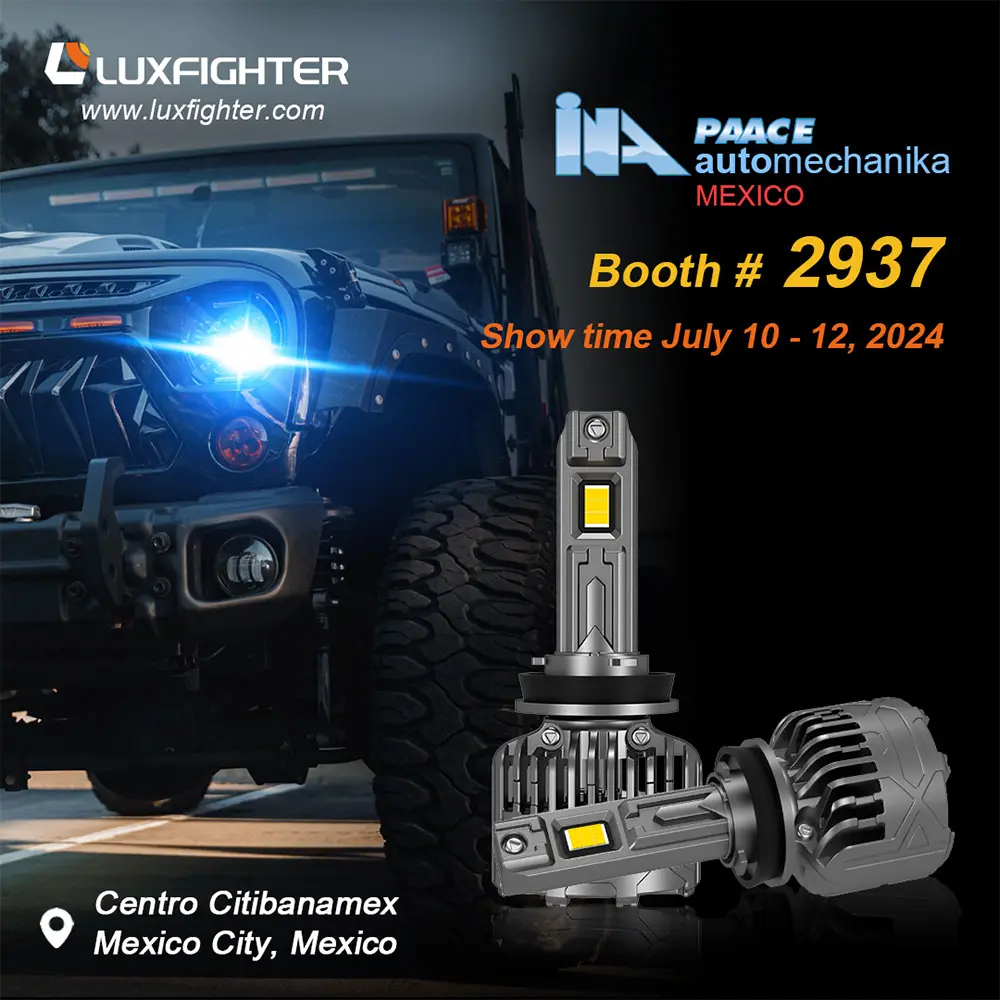 Luxfighter Car Lead Headlight 2024 Mexico Ina Paace