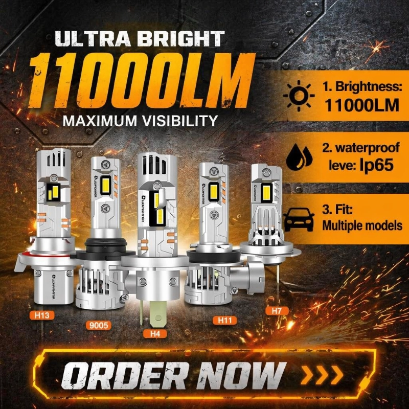 تفكيك المصابيح الأمامية LED Lux fighter: تحليل شامل لهيكلها ومبادئ انبعاث الضوء والمزايا الرئيسية