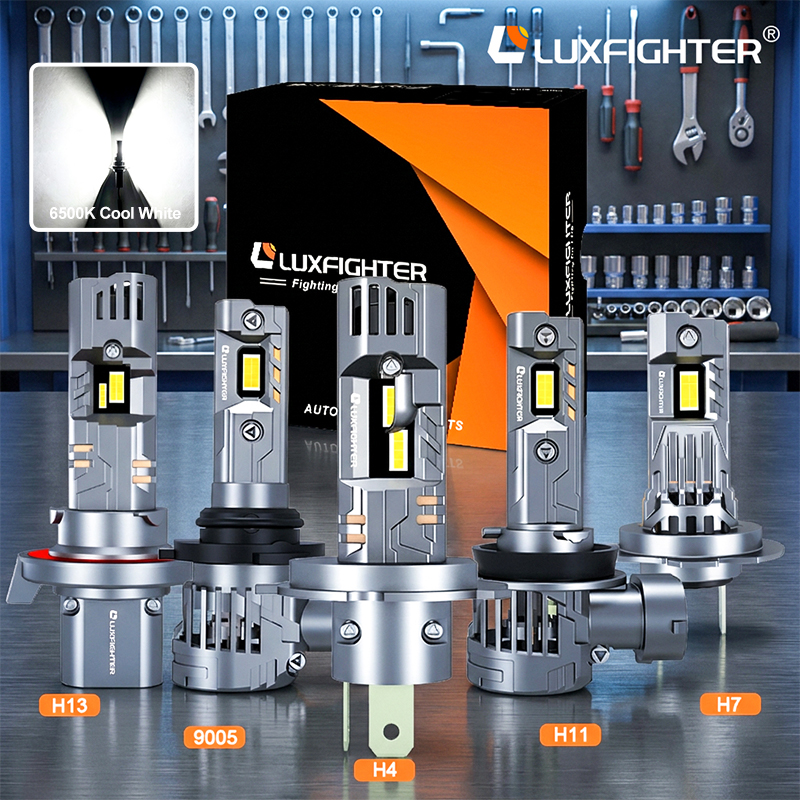 هل المصابيح الأمامية LED موفرة للطاقة أم متعطشة للطاقة؟ تشرح أضواء السيارة Luxfighter كل ذلك دفعة واحدة
